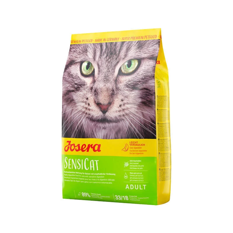 غذای خشک گربه جوسرا مدل سنسی کت sensicat وزن 2 کیلوگرم