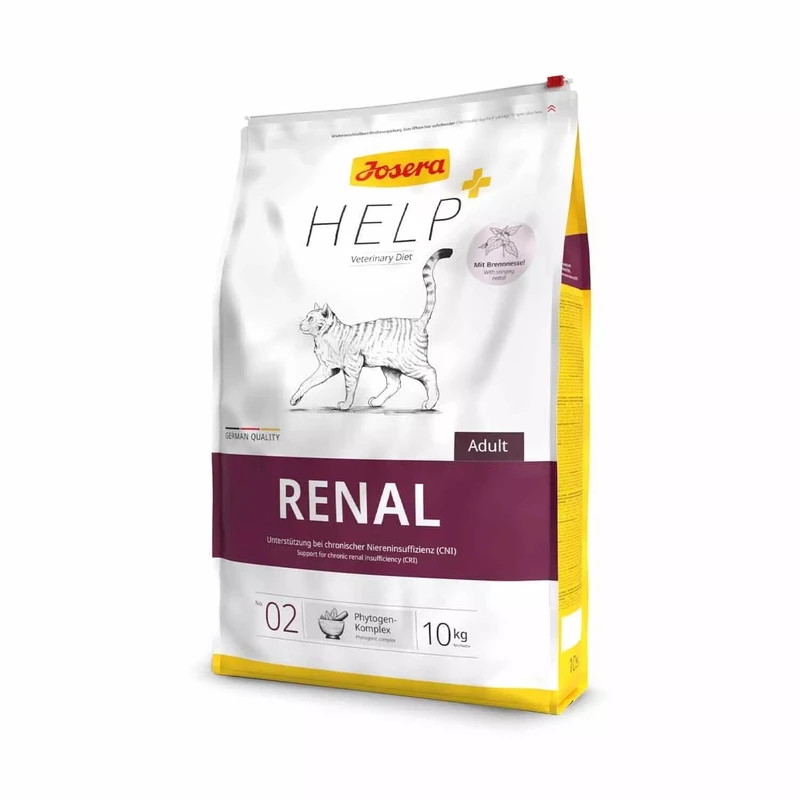 غذای خشک گربه جوسرا JOSERA مدل رنال هلپ RENAL HELP وزن 10 کیلوگرم