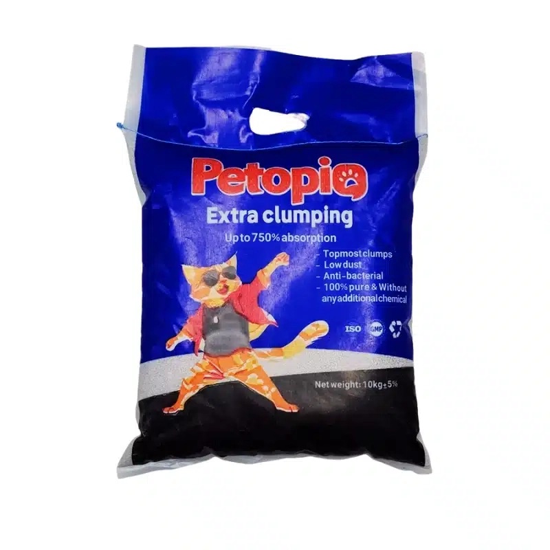 خاک گربه پتوپیا (PETOPIA) گرانولی ساده 10 کیلوگرم