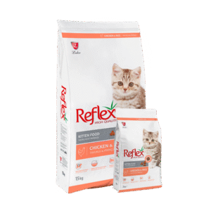 غذا خشک بچه گربه رفلکس (REFLEX) کیتن طعم مرغ و برنج