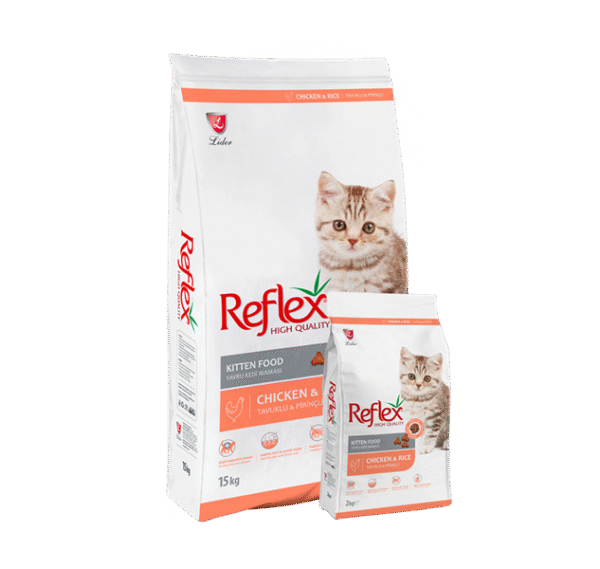 غذا خشک بچه گربه رفلکس کیتن