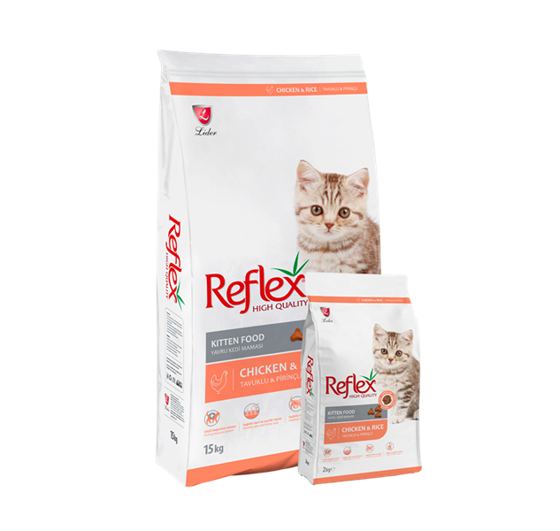 غذا خشک بچه گربه رفلکس کیتن