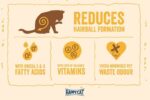 غذا خشک گربه هپی کت هیربال (HairBall)