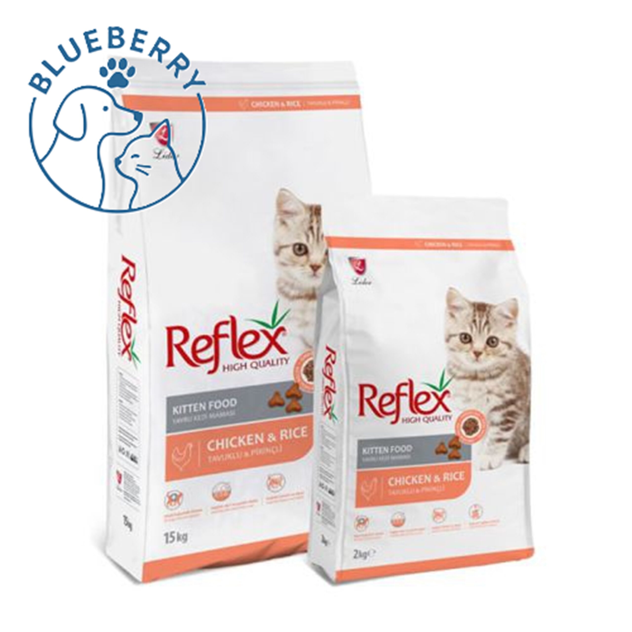 غذای خشک اورجینال بچه گربه رفلکس Reflex Kitten مرغ و برنج ۳۰۰ گرمی