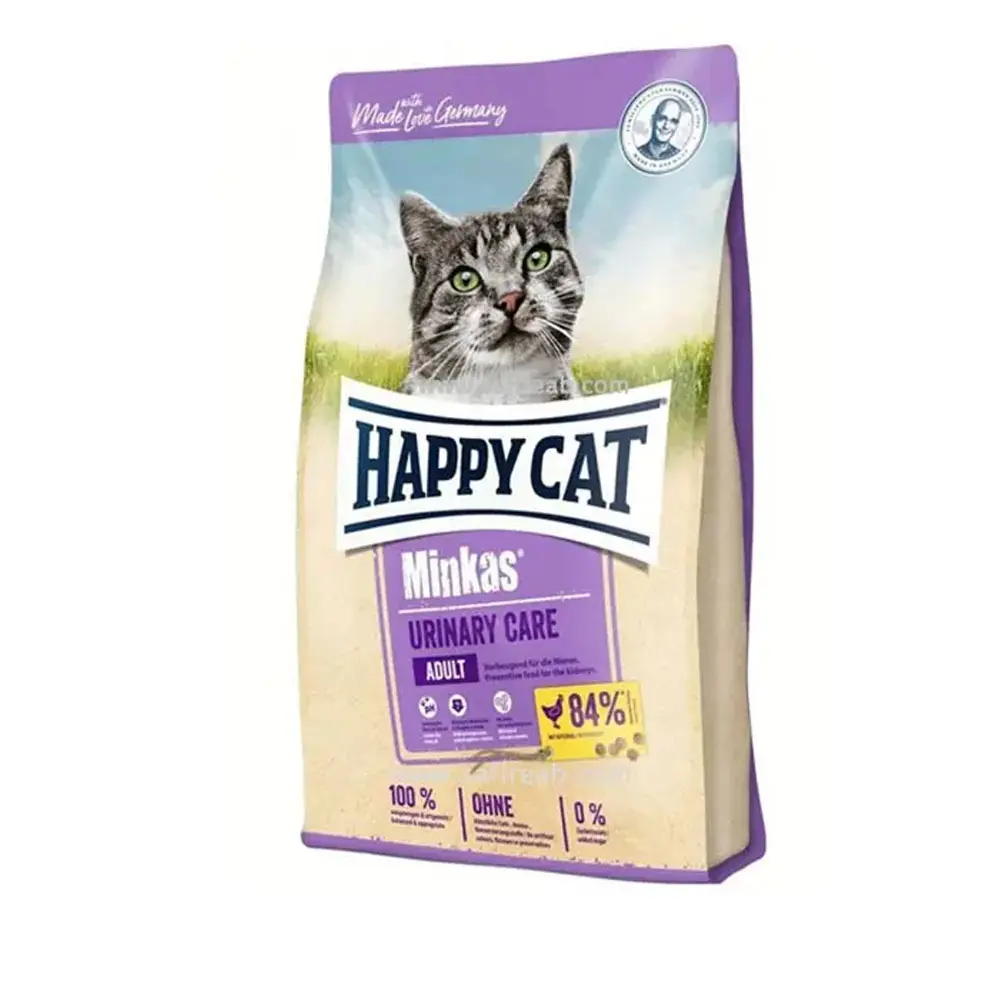 غذای خشک گربه هپی کت یورینری وزن ۵۰۰ گرم (فله‌ای)