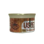 کنسرو نچرال گربه یو اس پت (US PET) طعم مرغ و خرچنگ 85 گرم