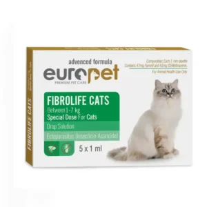 قطره ضد کک و کنه گربه یوروپت (EURO PET)