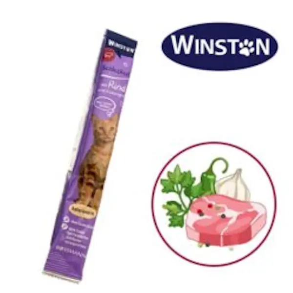بستنی گربه وینستون (WINSTON) طعم گوشت گاو