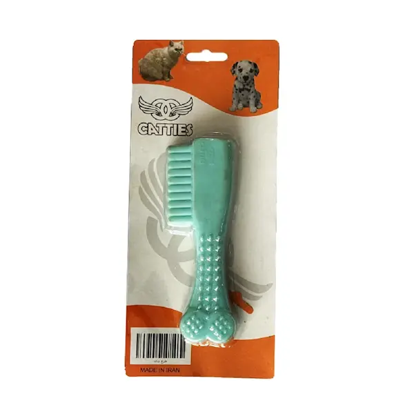 اسباب بازی دندانی سگ کتیز (CATTIES) طرح شانه