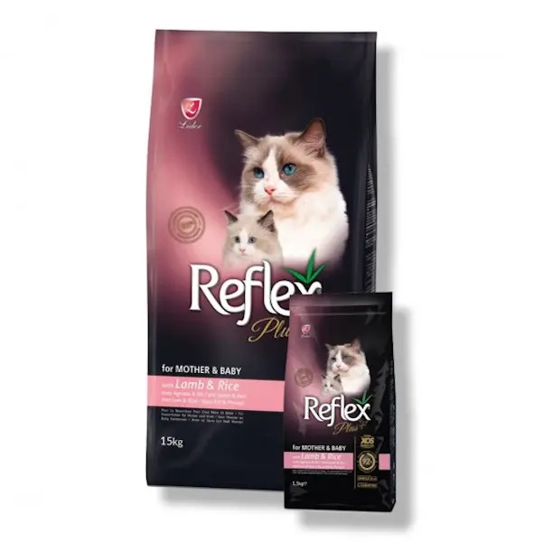 غذا خشک گربه رفلکس پلاس (REFLEX PLUS) مادر اند بیبی