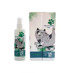 اسپری ترمیم کننده زخم حیوانات خانگی یو اس پت (US Pet) 120 میلی‌لیتر