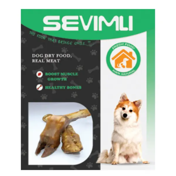 تشويقی سگ سويملی (SEVIMLI) پاچه گوسفند بسته 2 عددی