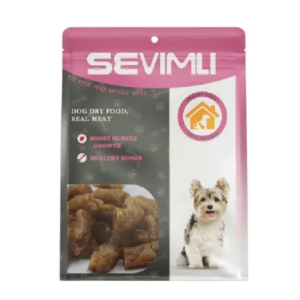 تشويقی طبیعی سگ سويملی (SEVIMLI) نگینی گوشت گاو 100 گرم