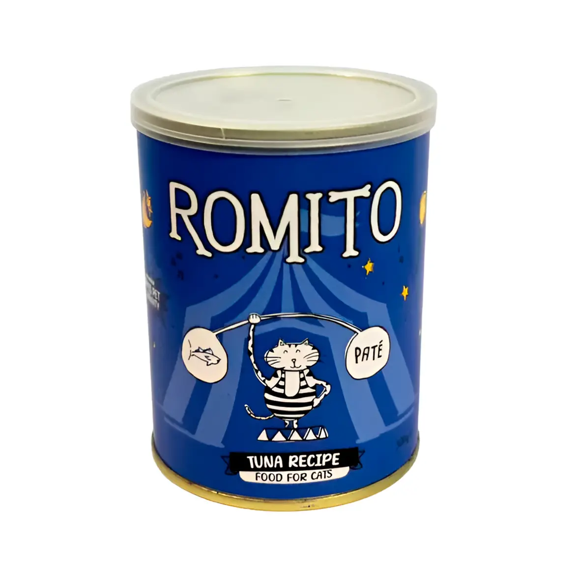 کنسرو پته گربه بالغ رومیتو ROMITO طعم ماهی
