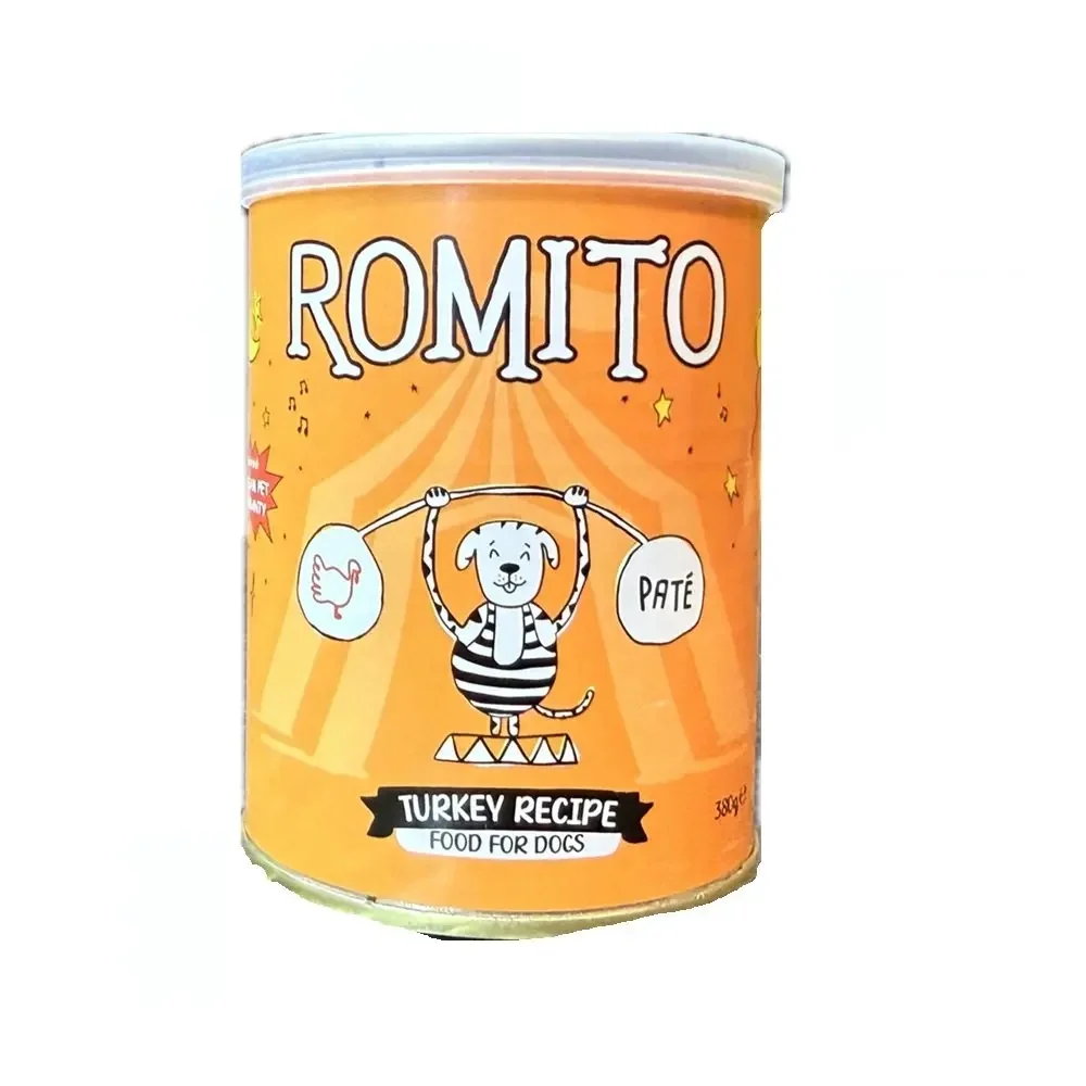 کنسرو پته سگ رومیتو (ROMITO) طعم بوقلمون