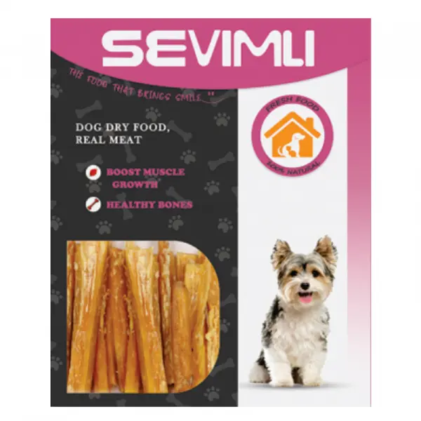 تشویقی طبیعی سگ سویملی (SEVIMLI) زردپی گاو 100 گرم