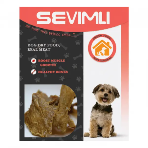 تشویقی طبیعی سگ سویملی (SEVIMLI) سیرابی گاو 60 گرم