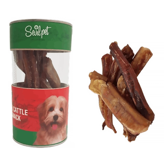 تشویقی طبیعی سگ سویل پت (SEVIL PET) نرینگی گاو 90 گرم