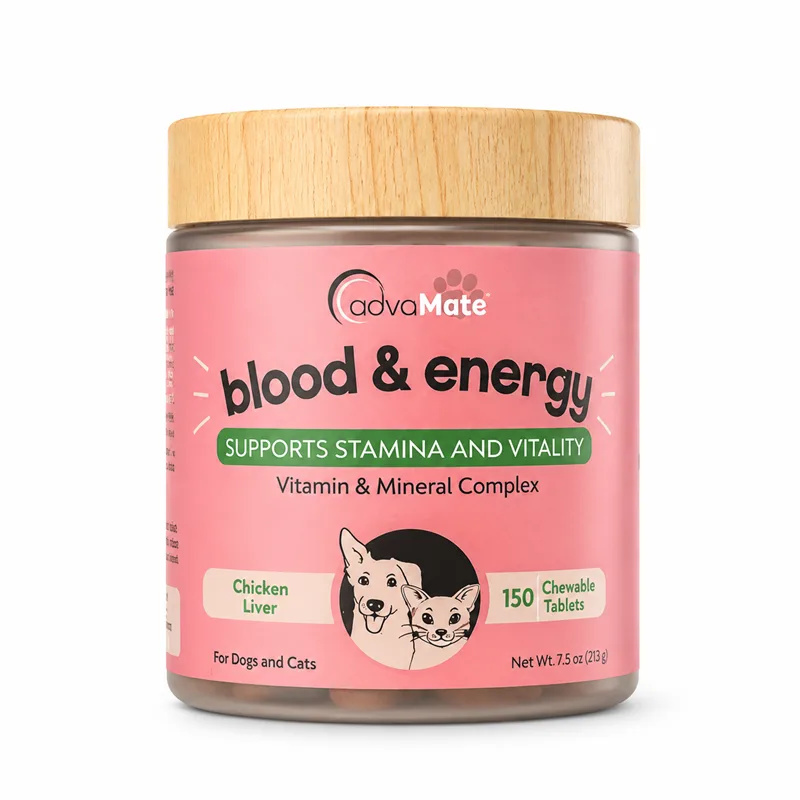 قرص مکمل خون ساز و انرژي زا سگ و گربه ادواکر Blood Energy